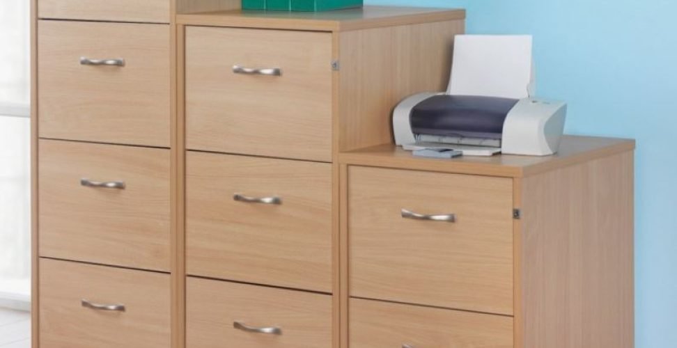 Wood Filing Cabinet​