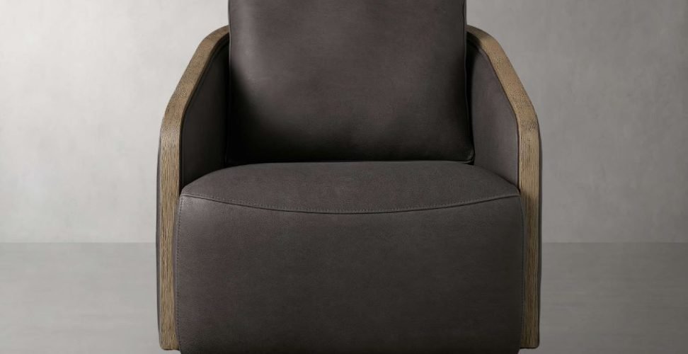 leather swivel chair​